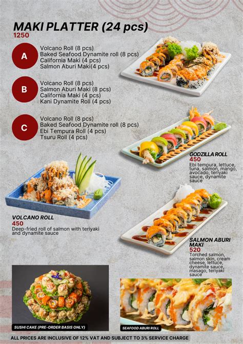 Tsuru Restaurant and Sushi Bar, Davao City.